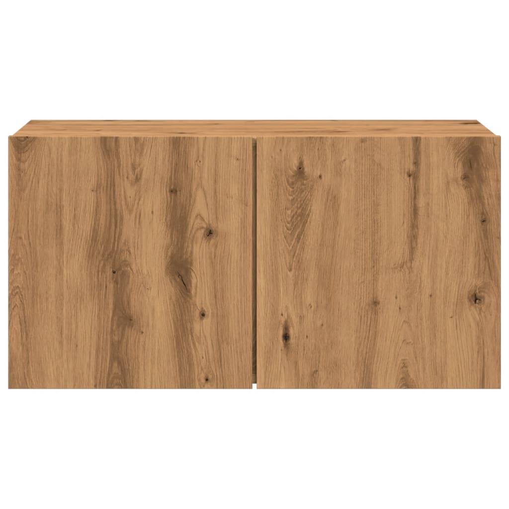 TV wall cabinet Artisan oak 80x30x41 cm