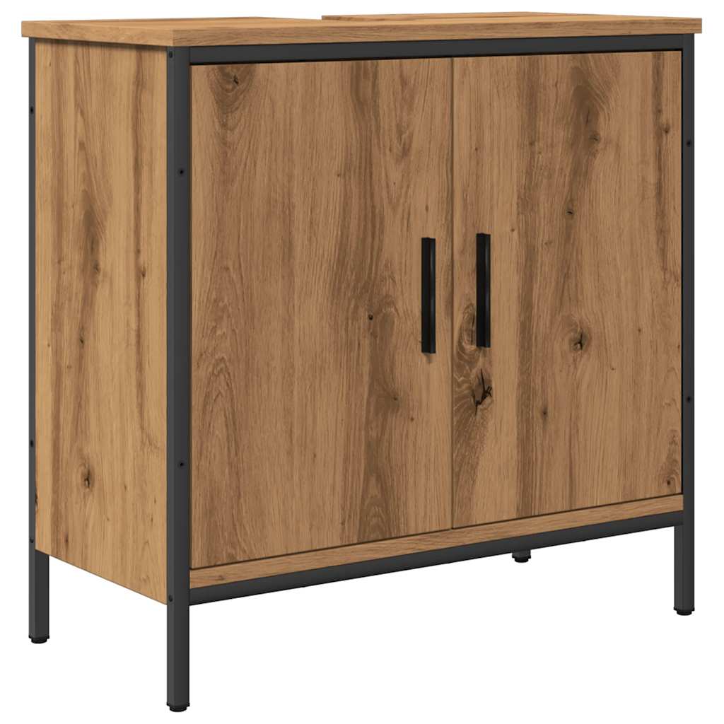 Washbasin cabinet Artisan oak 60x30x60 cm wood material