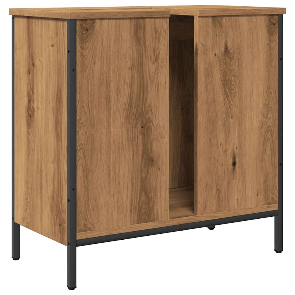 Washbasin cabinet Artisan oak 60x30x60 cm wood material