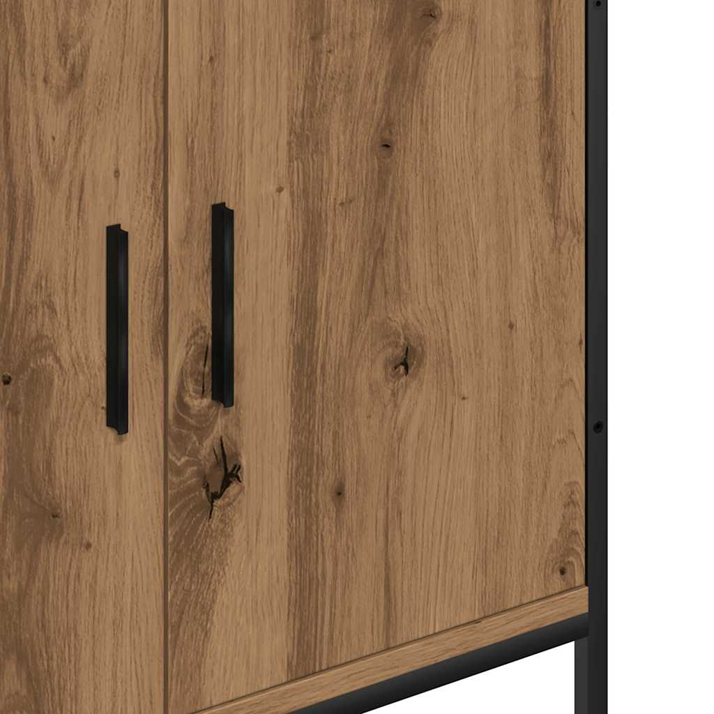 Washbasin cabinet Artisan oak 60x30x60 cm wood material