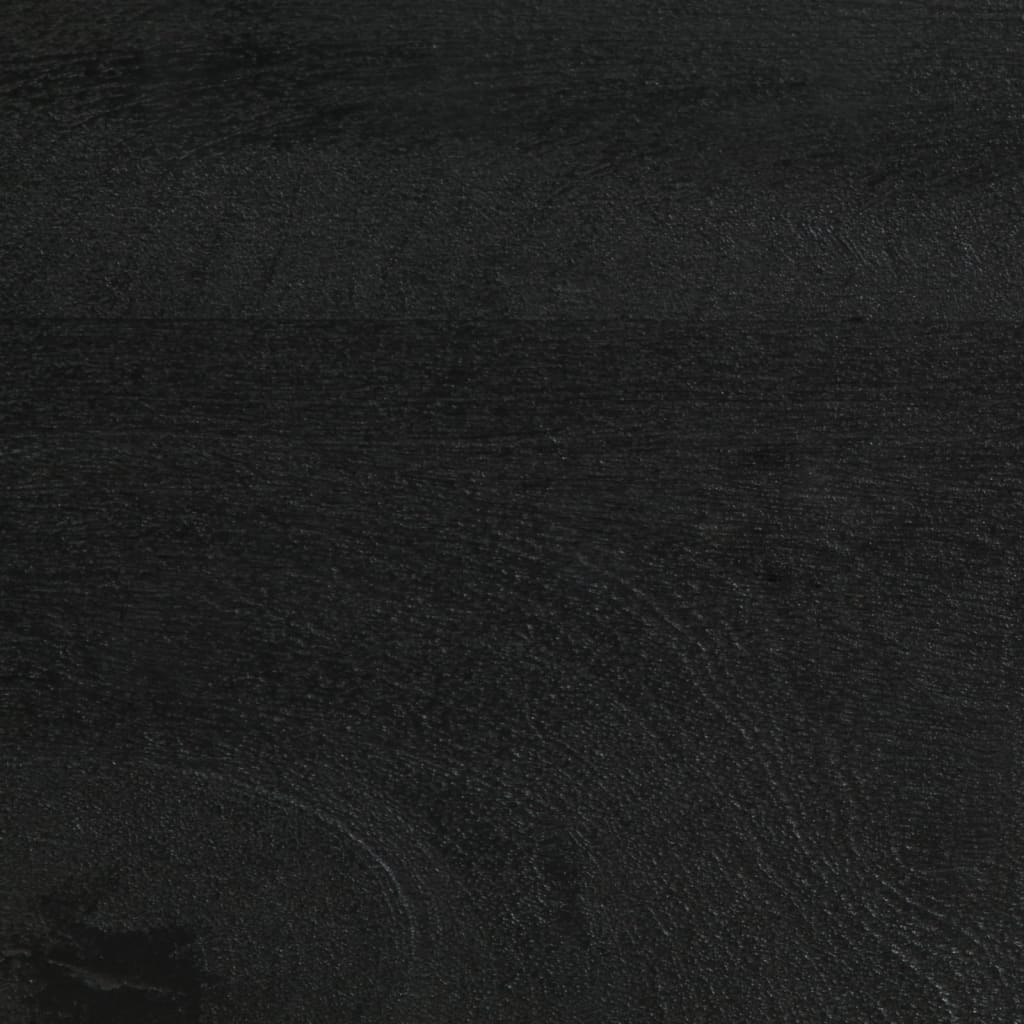 Meuble TV noir 105x33x46 cm en bois