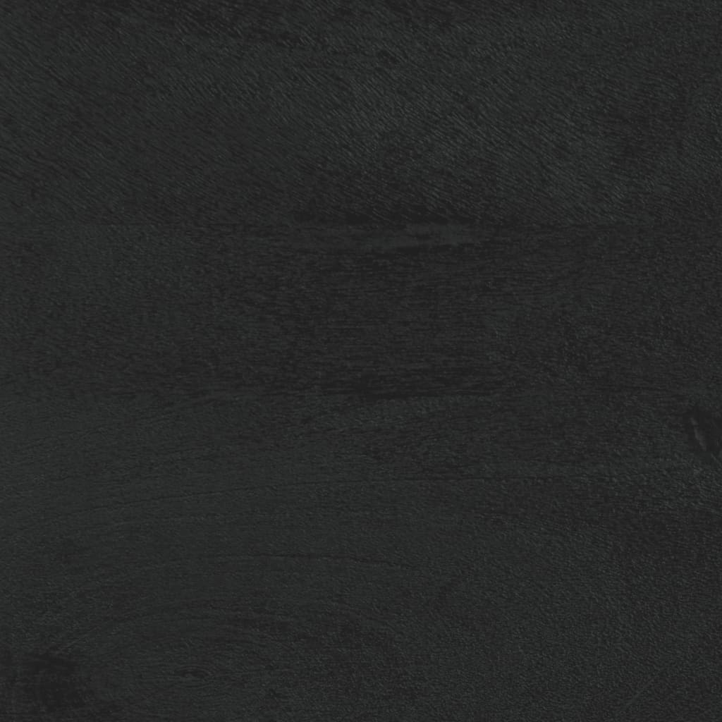 Washbasin Cabinet Black 62x33x58 cm Wood Material