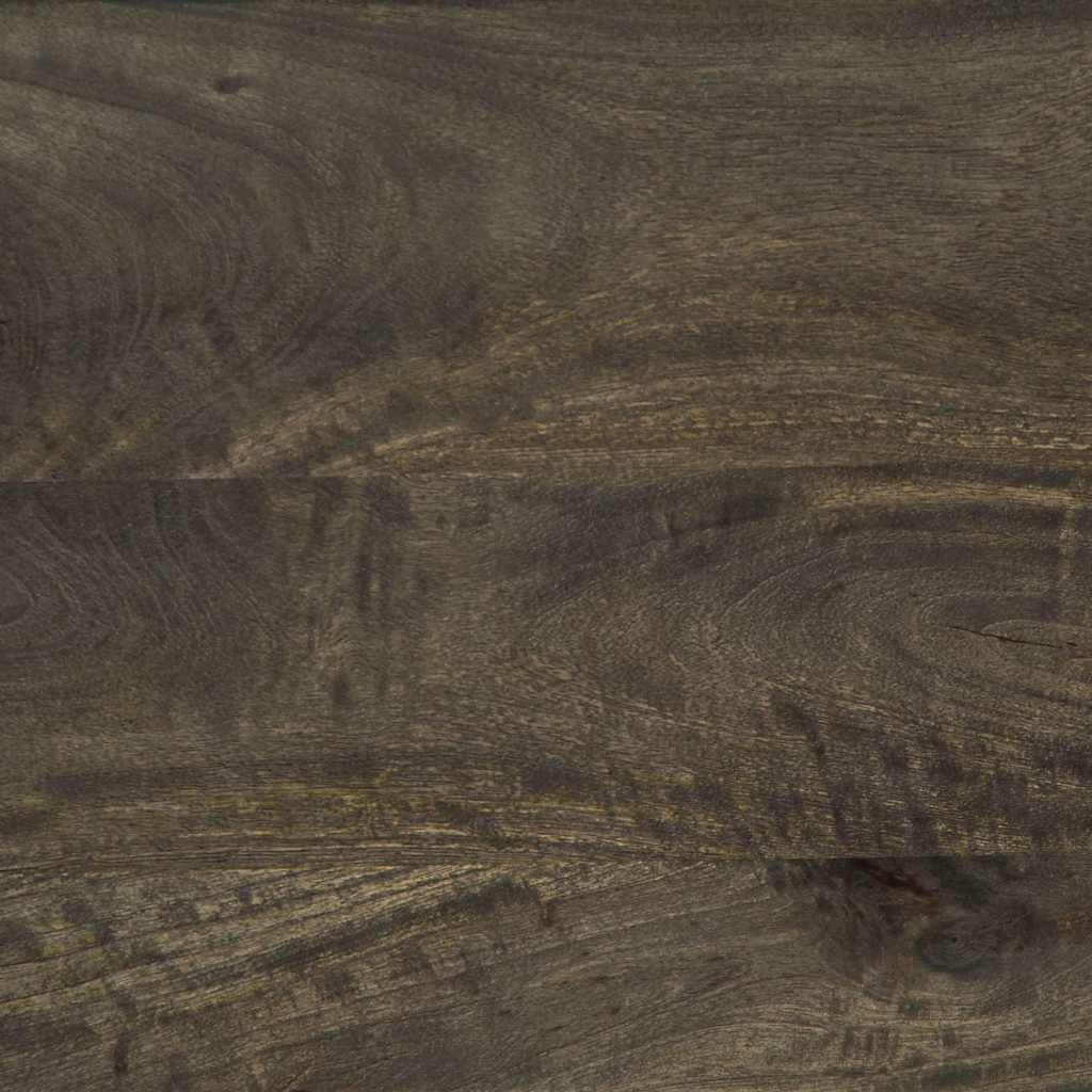 Tables de chevet 2 pcs. Noir 40x33x46 cm en bois de manguier massif