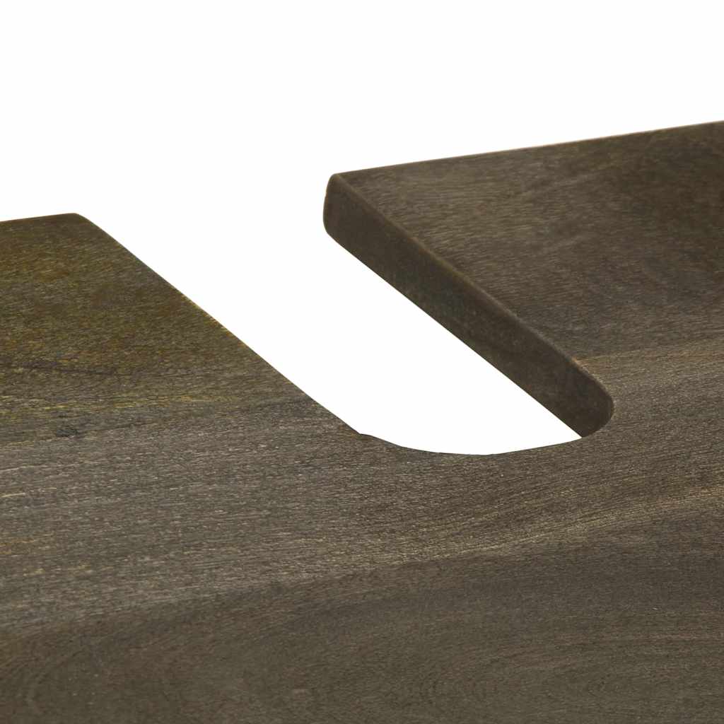 Washbasin Cabinet Black 62x33x58 cm Solid Mango Wood