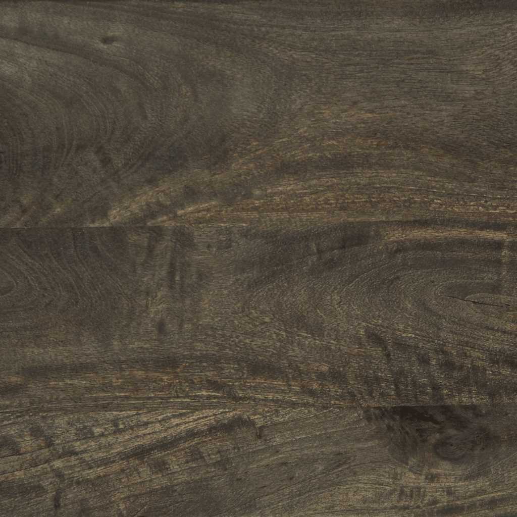 Meuble mural de salle de bain noir 38x33x48 cm en bois de manguier massif