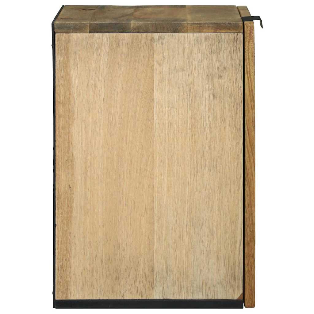 Waschbeckenunterschrank Braun, Schwarz 38 x 33,5 x 48 cm