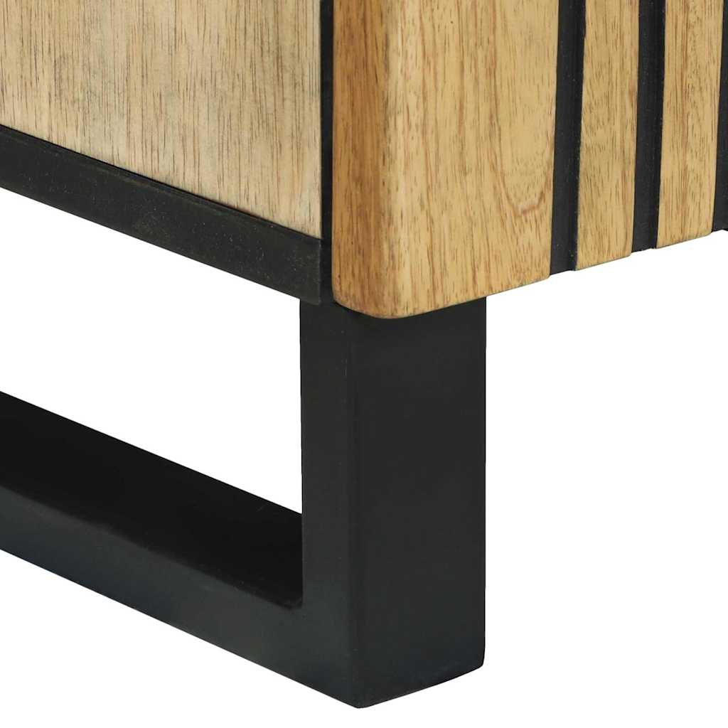 Badezimmer Schrank mit Regal Braun, Schwarz 38 x 33.5 x 58 cm