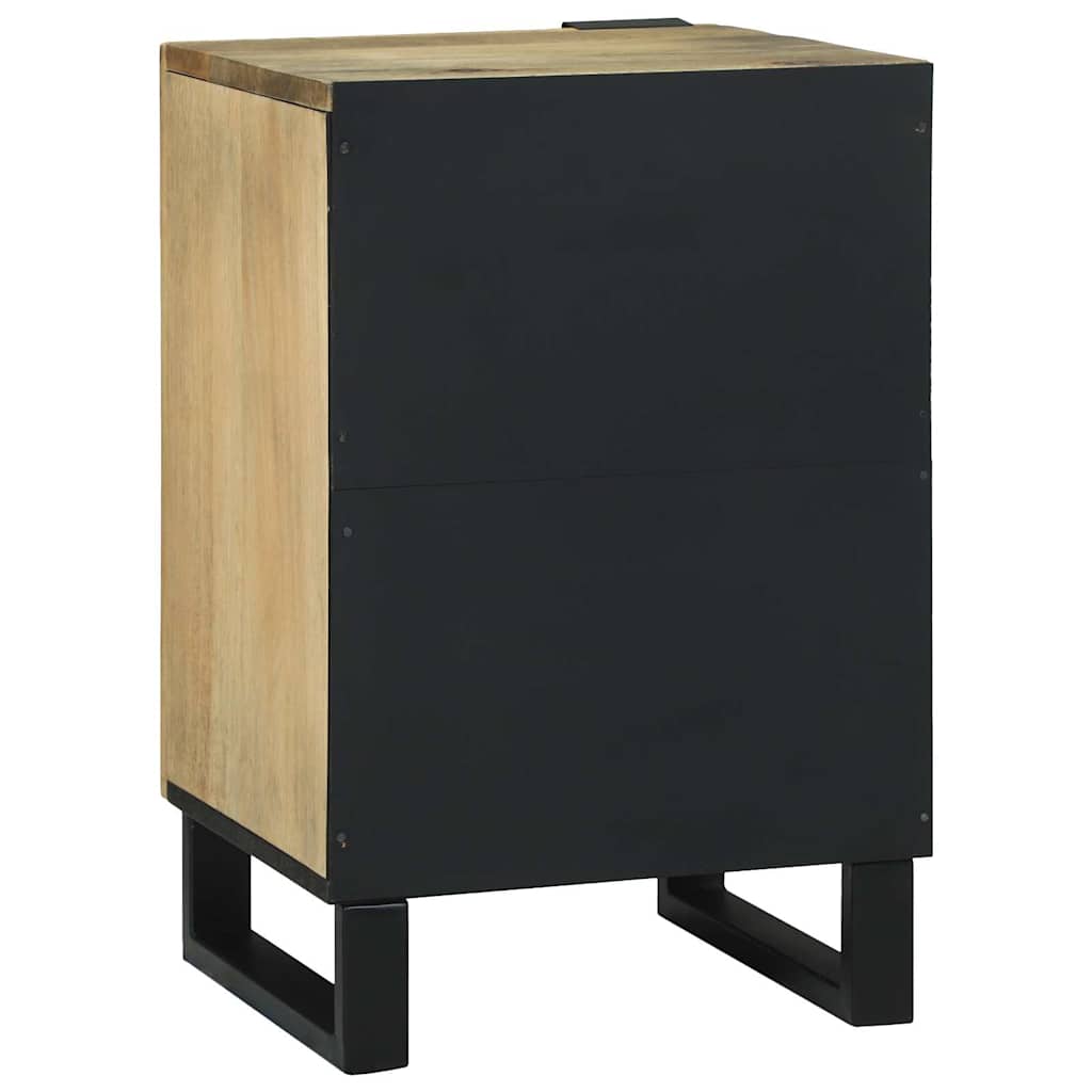 Badezimmer Schrank mit Regal Braun, Schwarz 38 x 33.5 x 58 cm