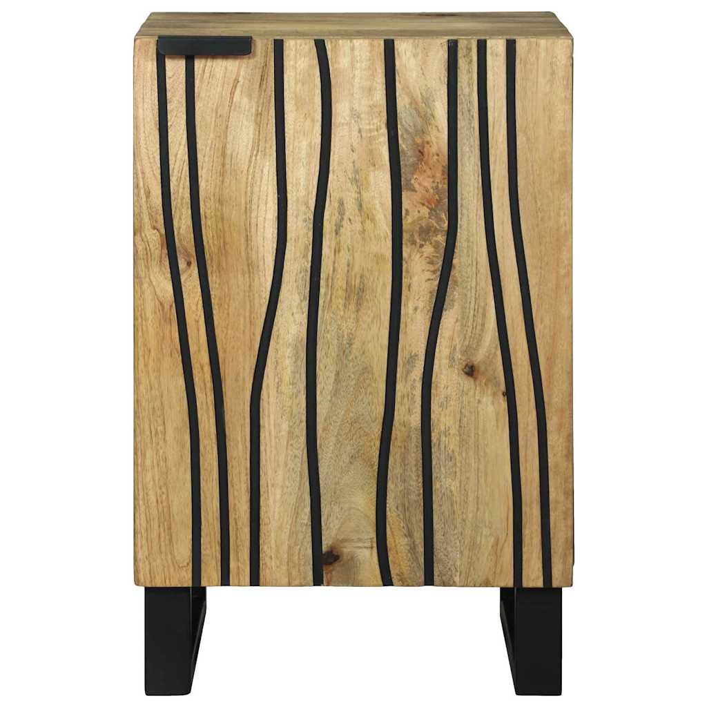 Badezimmer Schrank mit Regal Braun, Schwarz 38 x 33.5 x 58 cm