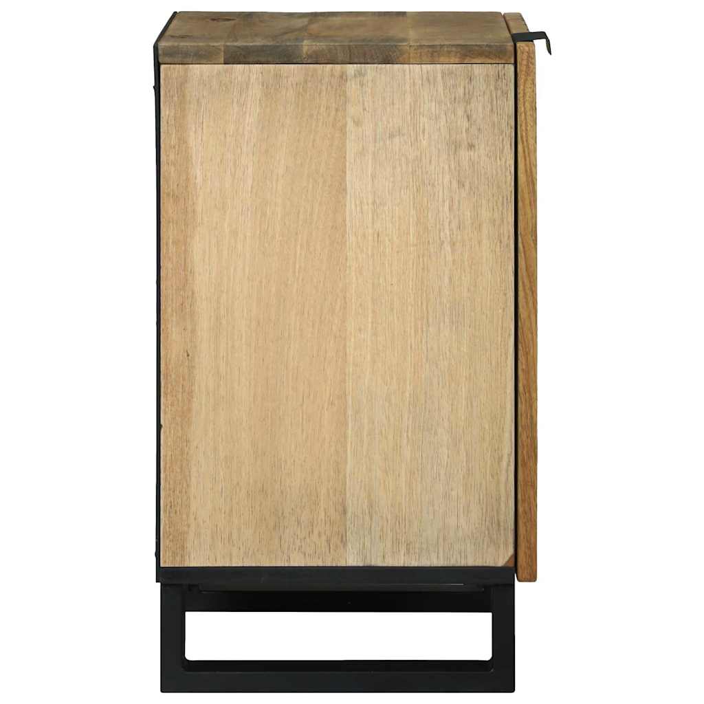 Badezimmer Schrank mit Regal Braun, Schwarz 38 x 33.5 x 58 cm