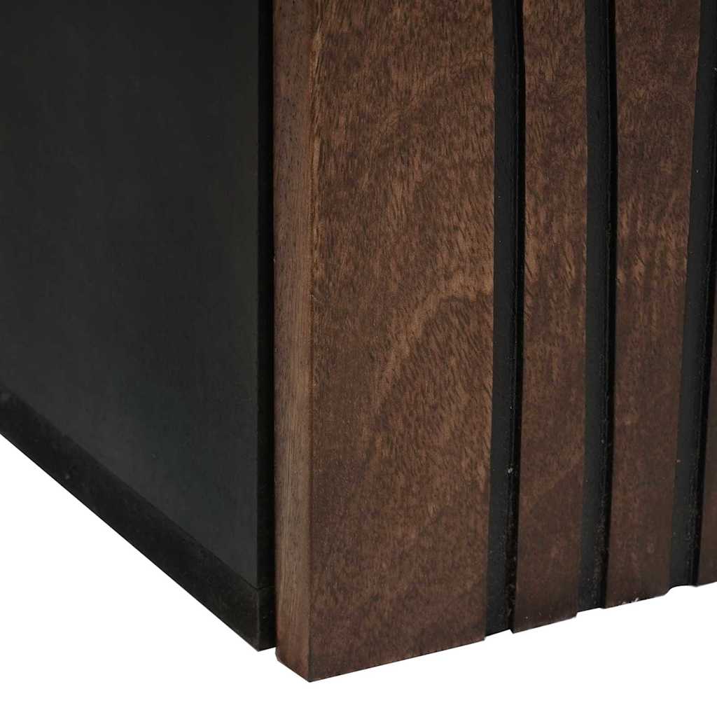 Waschbeckenunterschrank Braun, Schwarz 38 x 33,5 x 48 cm