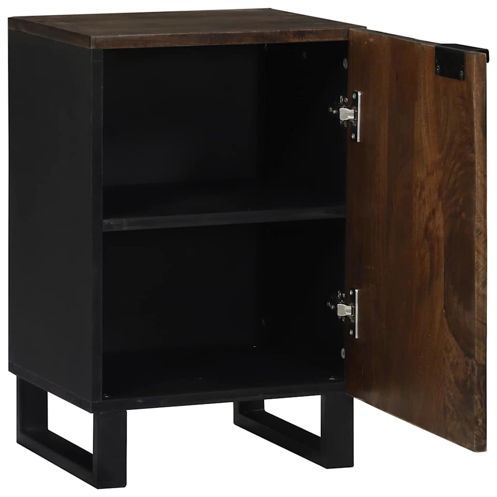 Badezimmer Schrank mit Regal Braun, Schwarz 38 x 33.5 x 58 cm