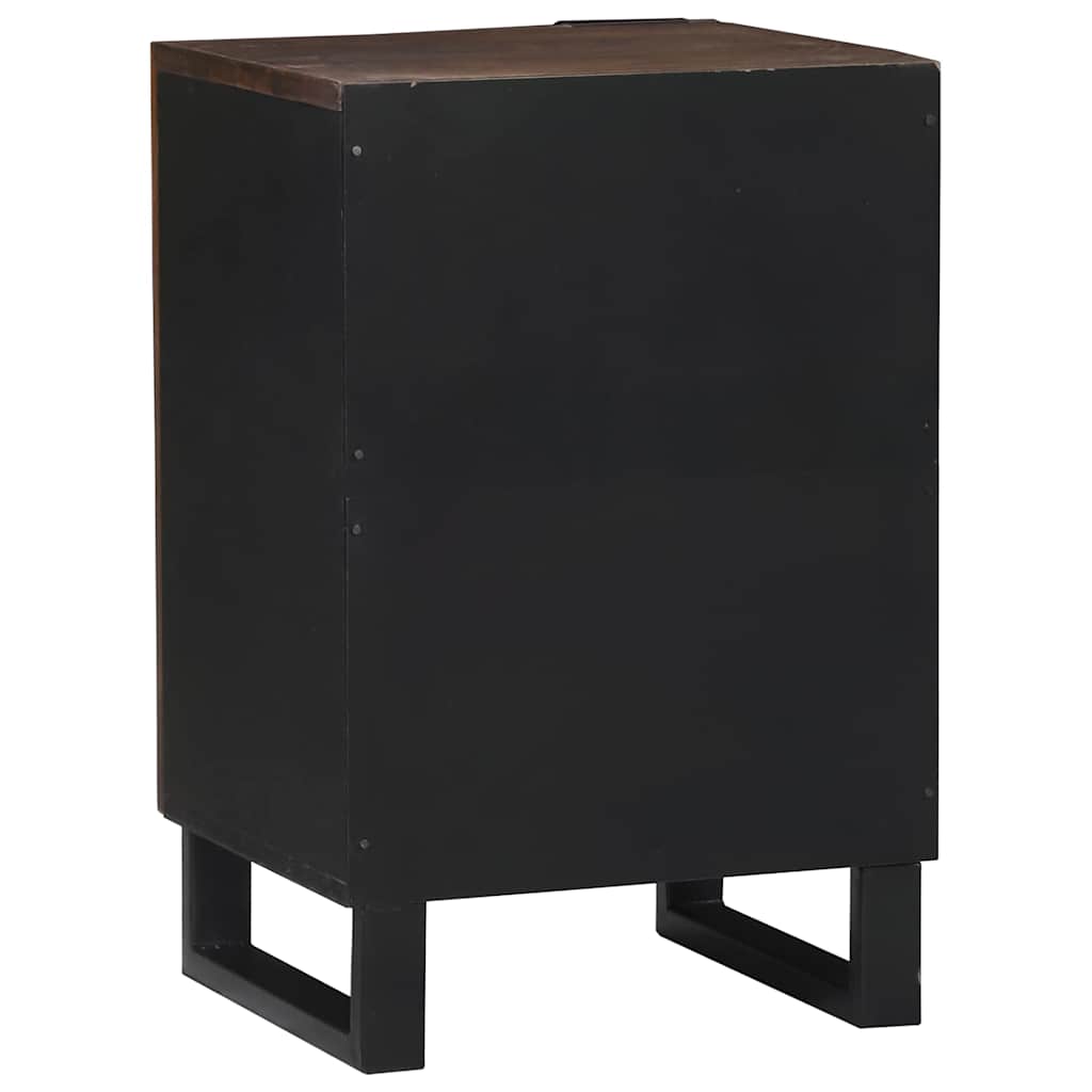 Badezimmer Schrank mit Regal Braun, Schwarz 38 x 33.5 x 58 cm