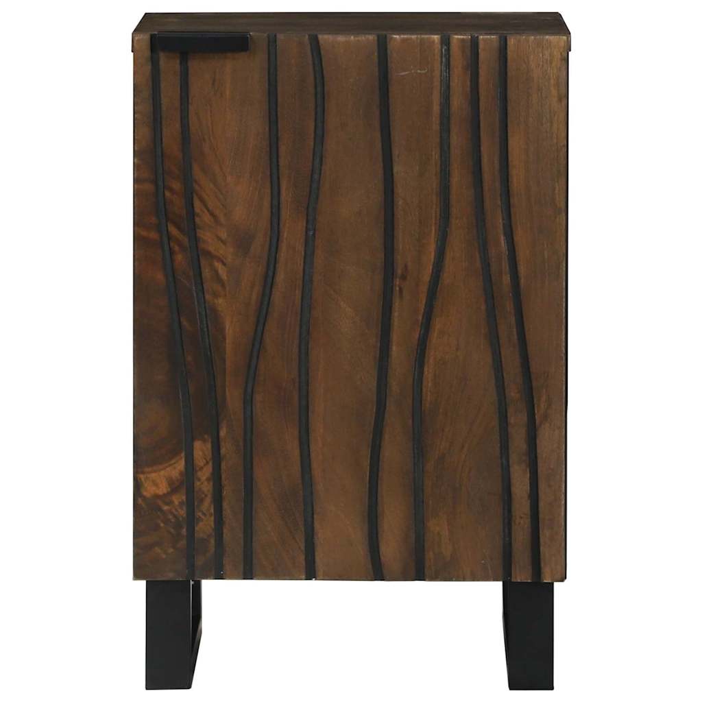 Badezimmer Schrank mit Regal Braun, Schwarz 38 x 33.5 x 58 cm