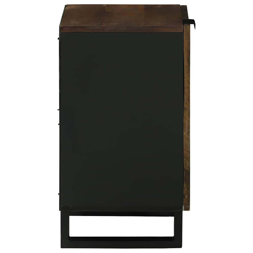 Badezimmer Schrank mit Regal Braun, Schwarz 38 x 33.5 x 58 cm