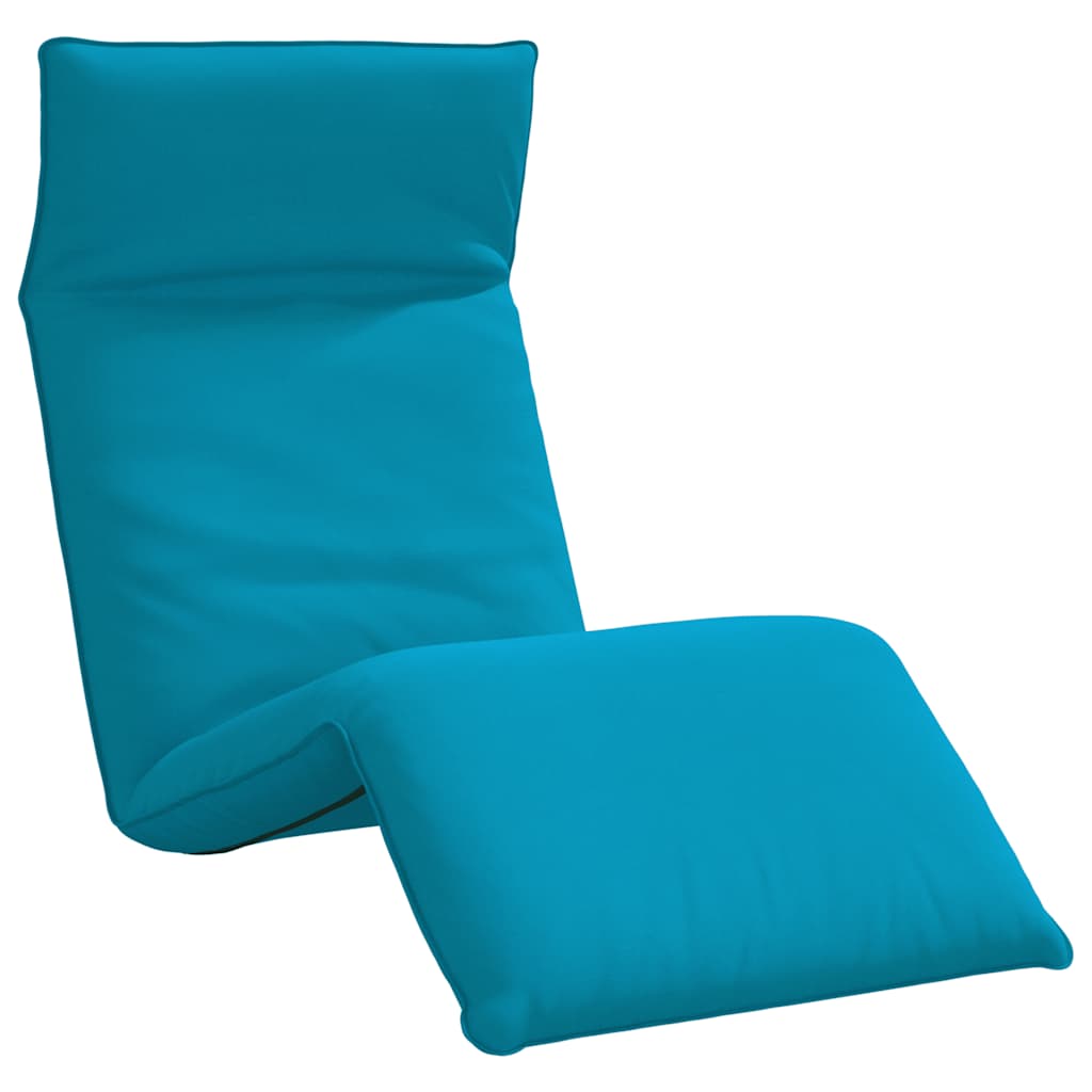 Sonnenliege Klappbar Hellblau 175x54x8,5 cm Oxford-Gewebe