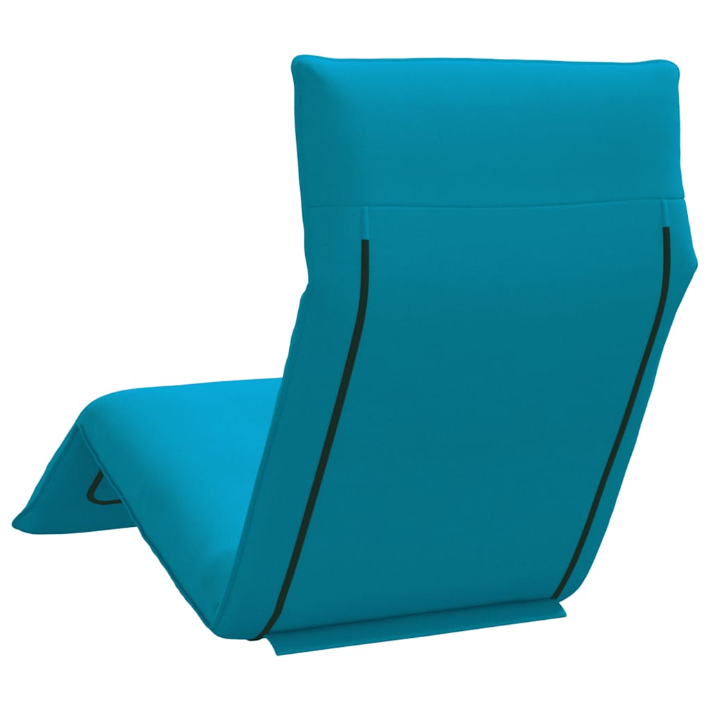 Sonnenliege Klappbar Hellblau 175x54x8,5 cm Oxford-Gewebe