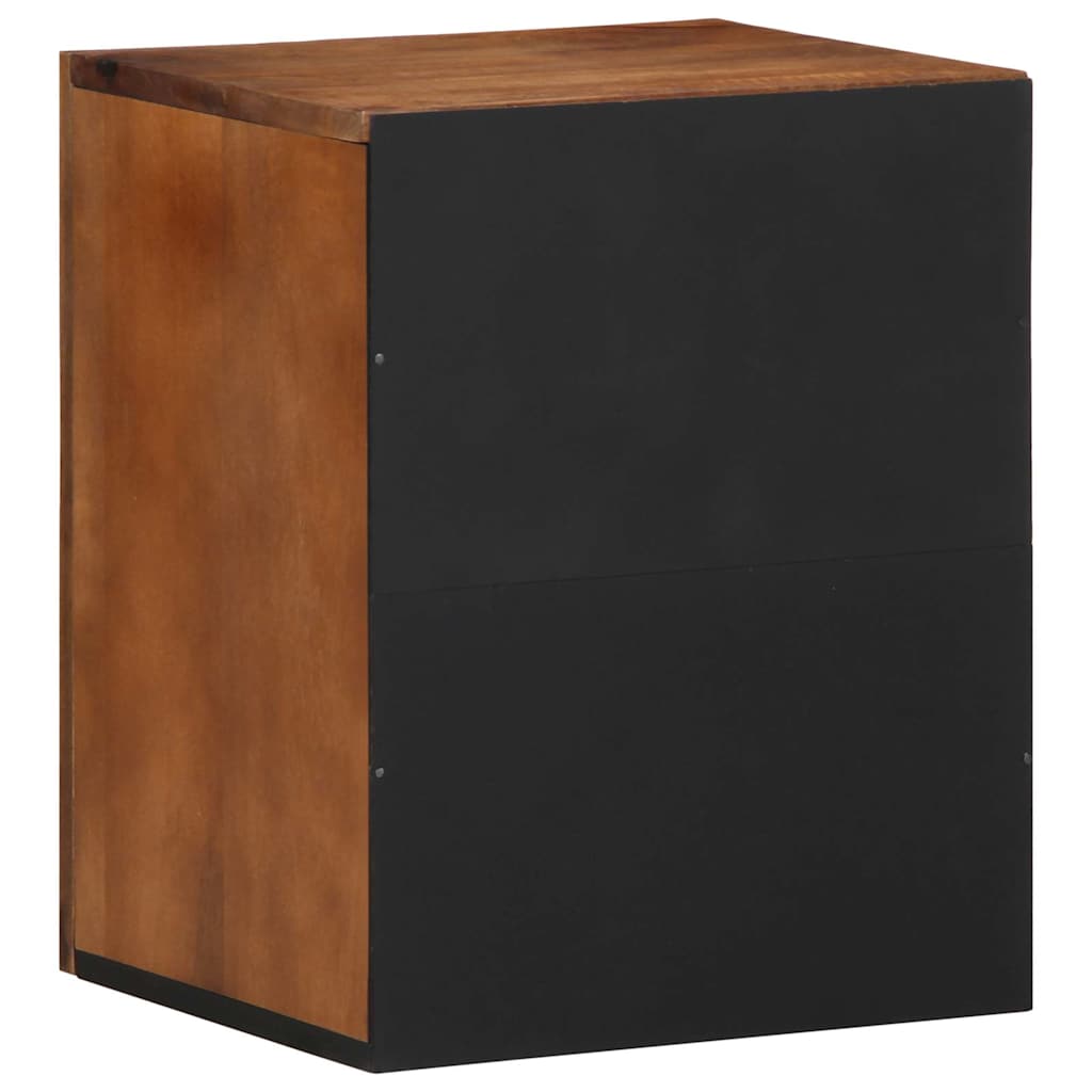 Badezimmer-Wandschrank mit Speicher Honigbraun 38 x 33 x 48 cm