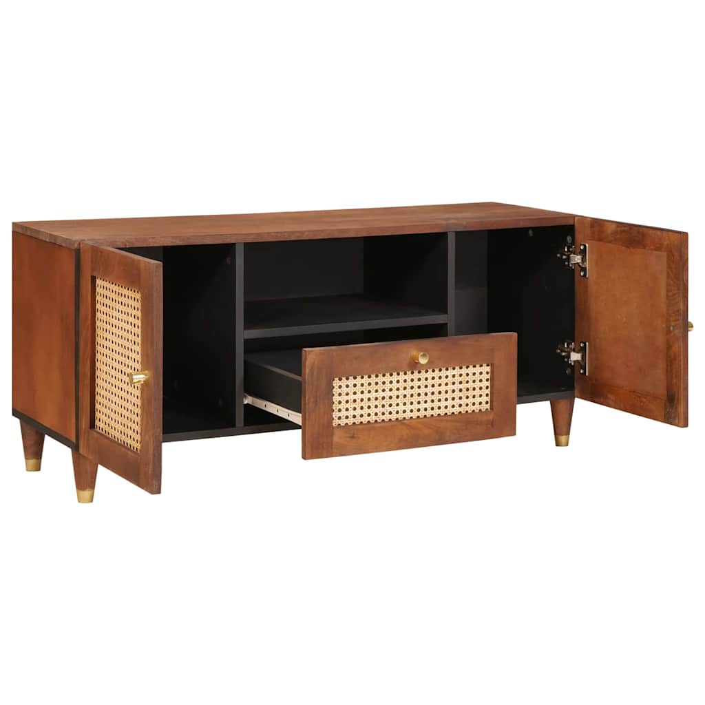 Medienlagerung Schränke & Regale Braun 105 x 33,5 x 46 cm