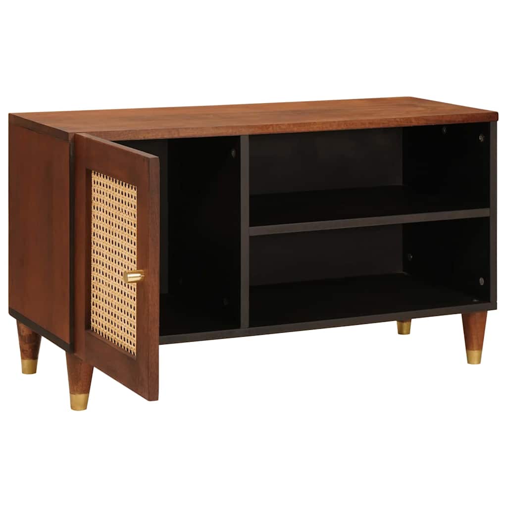 Medienlagerung Schränke & Regale mit Tür Braun 80 x 31,5 x 46 cm