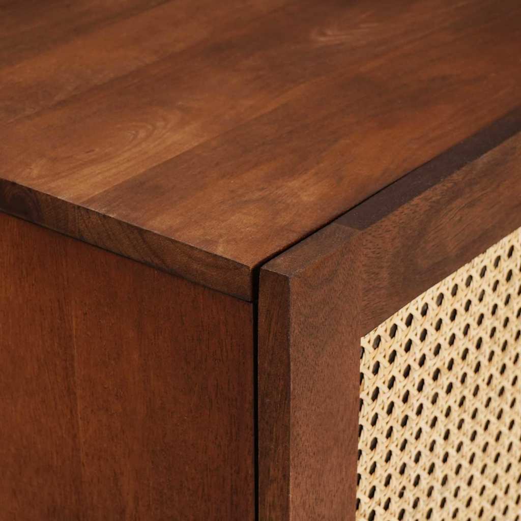 Waschbeckenunterschrank mit Regal mit Tür Braun 62 x 33 x 58 cm