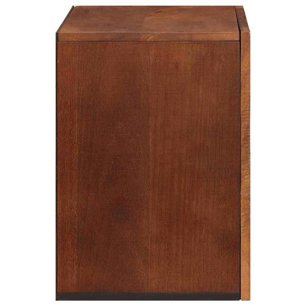 Badezimmer Schrank mit Regal mit Tür Braun 38 x 33,5 x 48 cm