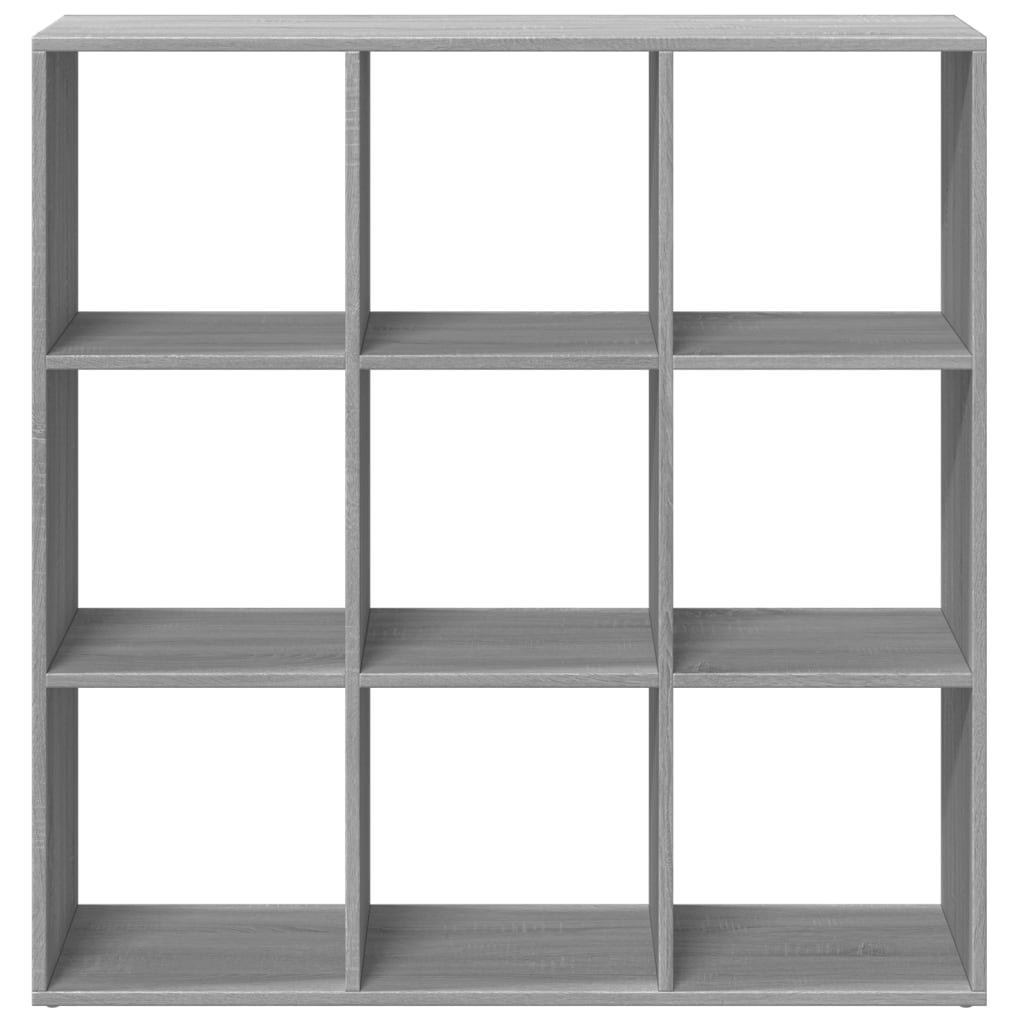 Room Divider Bookcase Gray Sonoma 102x29x103.5 cm