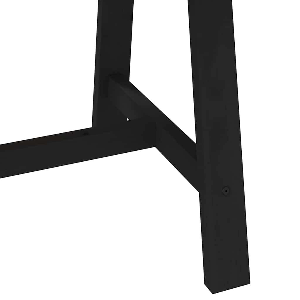 Table à manger NOAIN pieds en A 160x90x75 cm bois de pin massif