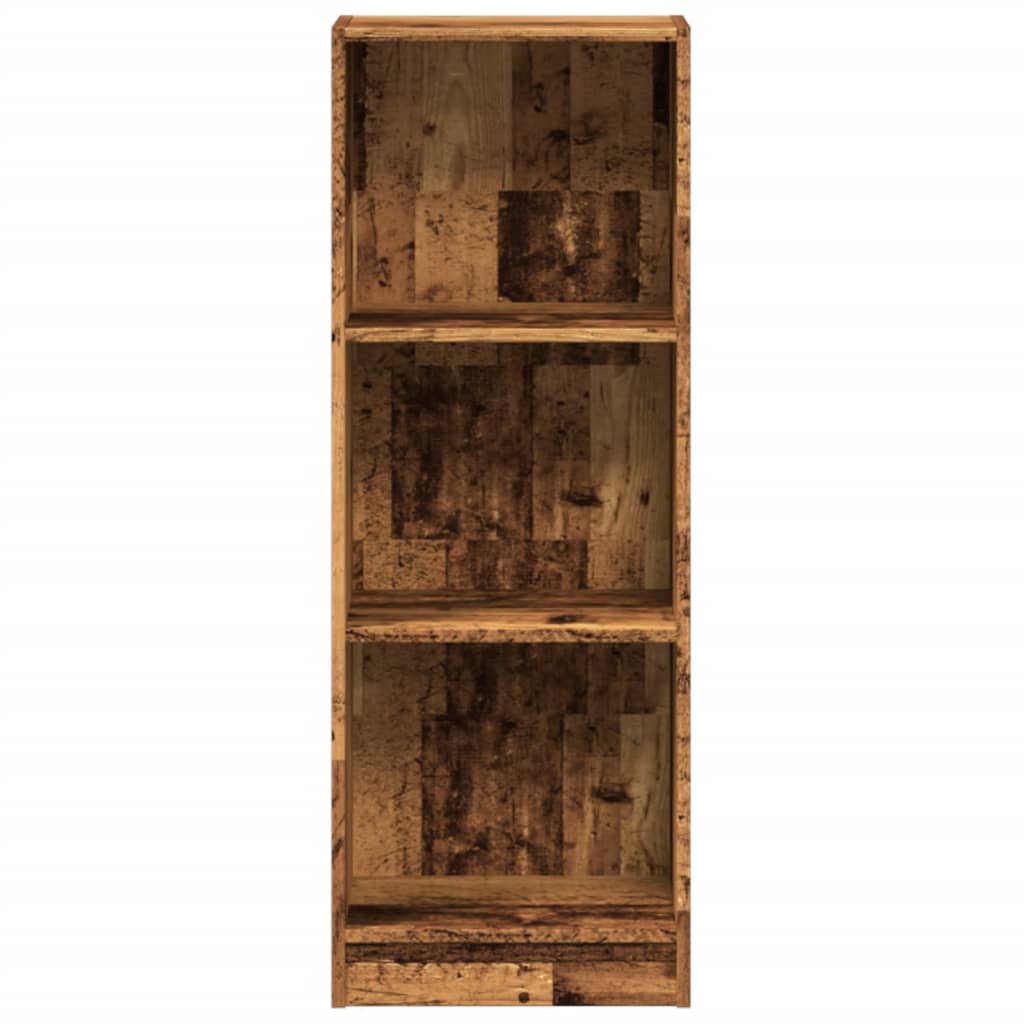 Bookshelf old wood look 40x24x109 cm wood material