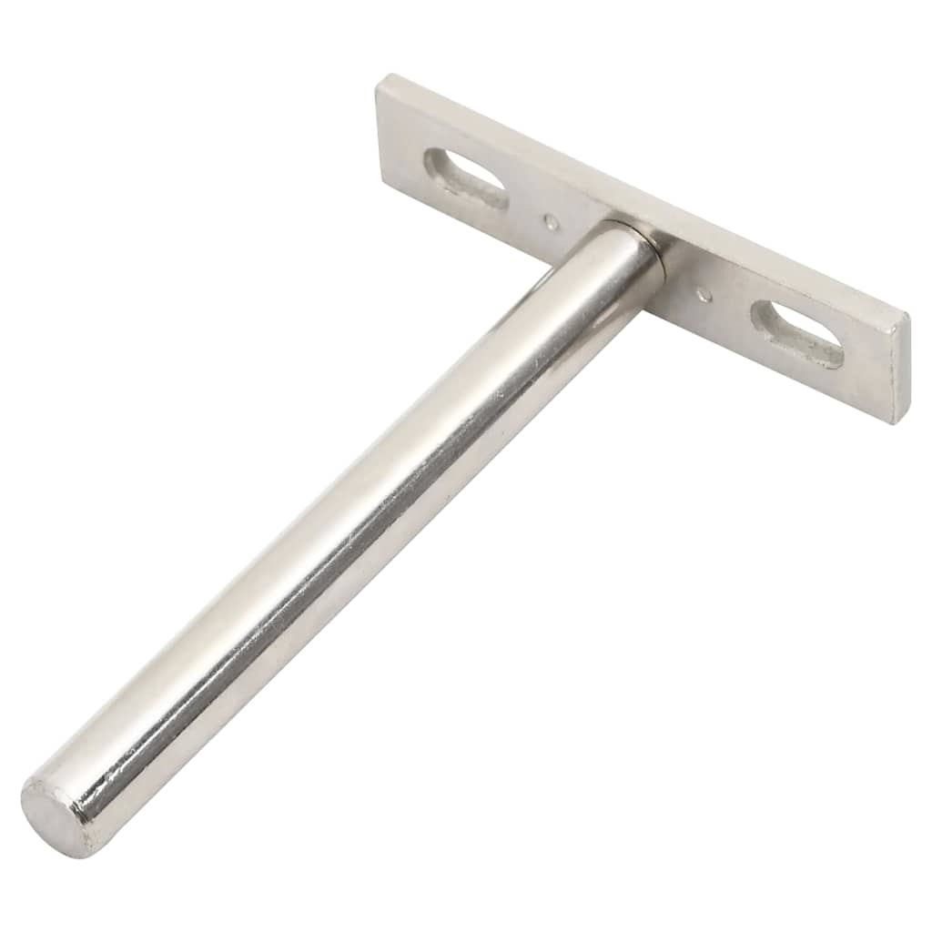 Supports d'étagères flottants, 12 pièces, invisibles, Ø 10 x 100 mm