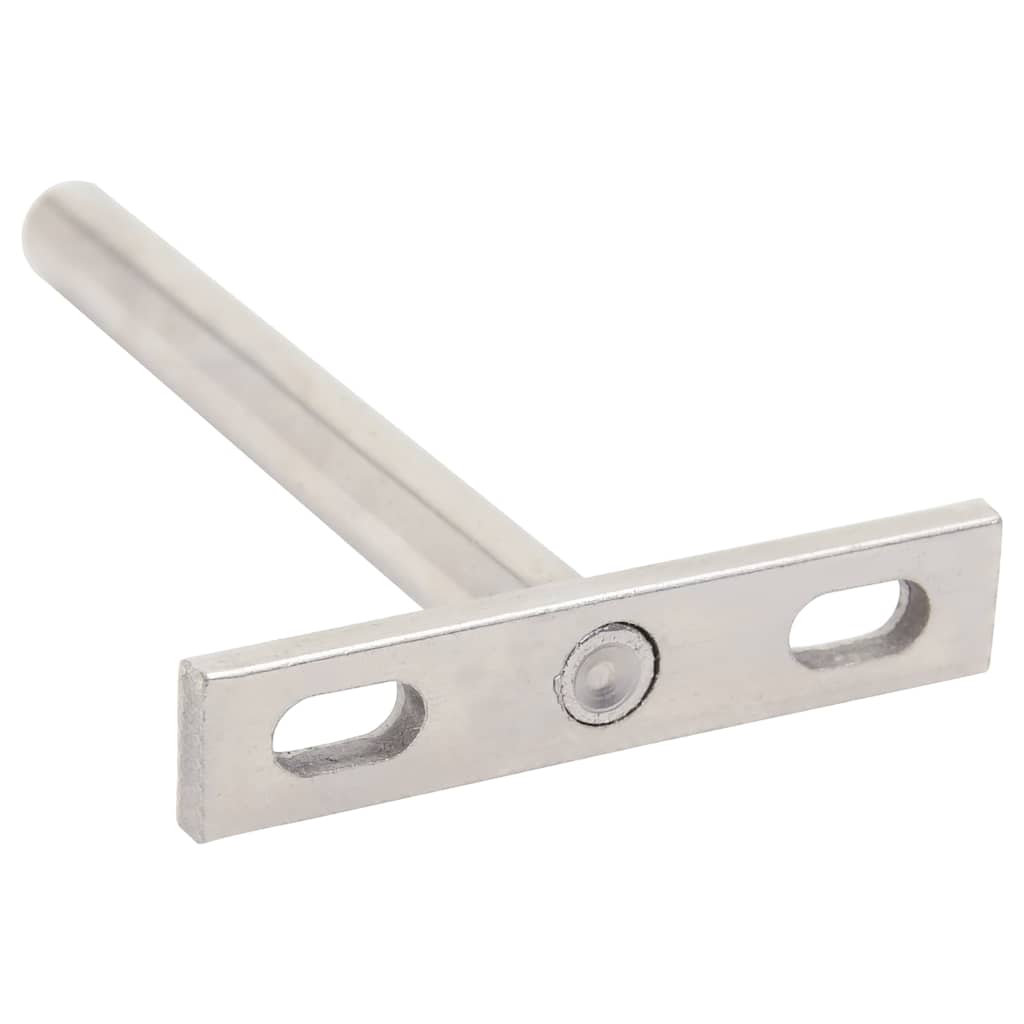 Supports d'étagères flottants, 12 pièces, invisibles, Ø 10 x 100 mm