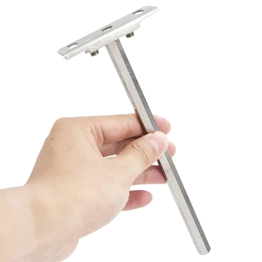 Supports d'étagères flottantes, 12 pièces, invisibles, Ø 12 x 200 mm