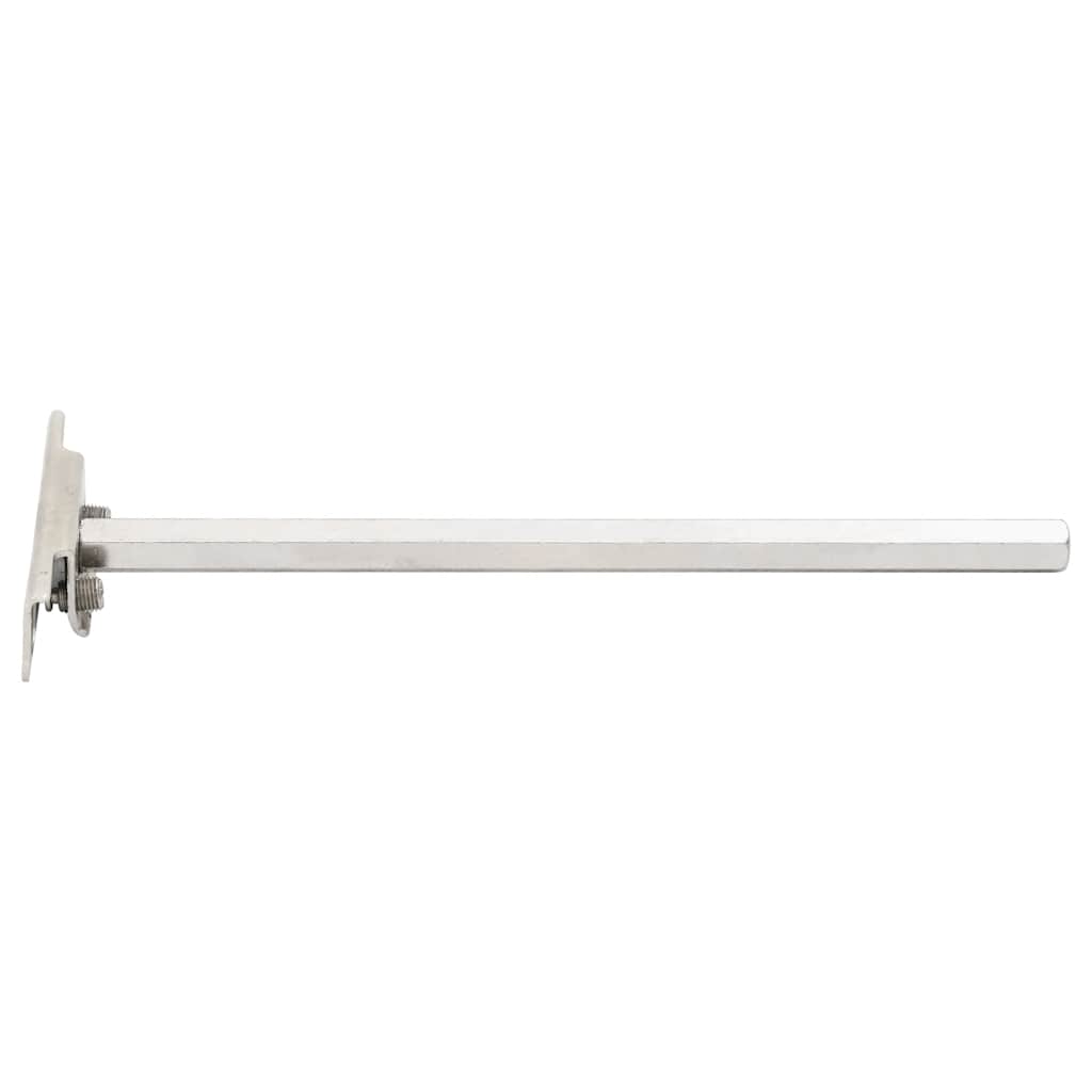 Supports d'étagères flottantes, 12 pièces, invisibles, Ø 12 x 200 mm