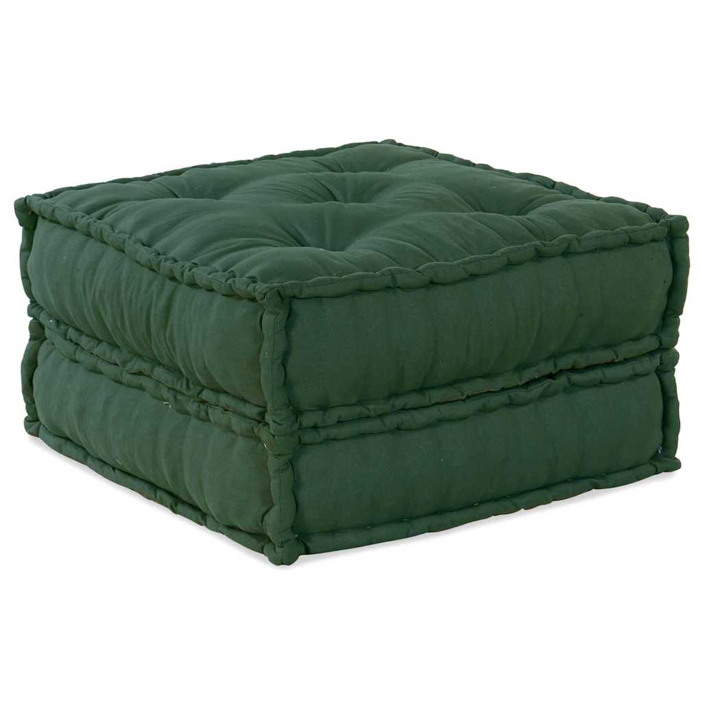 Modulares Sofa 2 pcs Grün 70 x 70 x 36 cm Stoff
