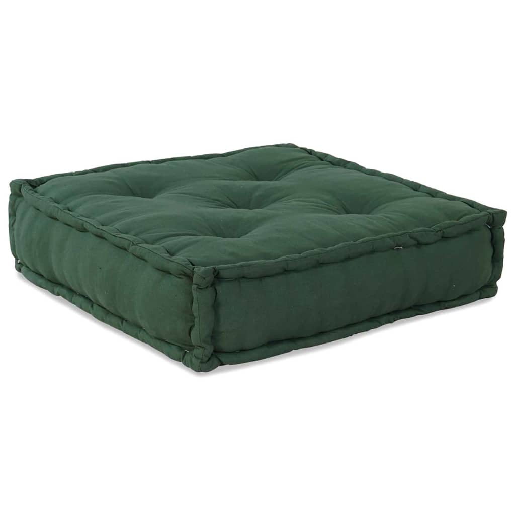 Modulares Sofa 2 pcs Grün 70 x 70 x 36 cm Stoff