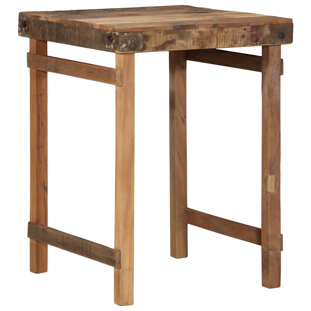 Esstisch Braun 60 x 55 x 76 cm recyceltes Massivholz