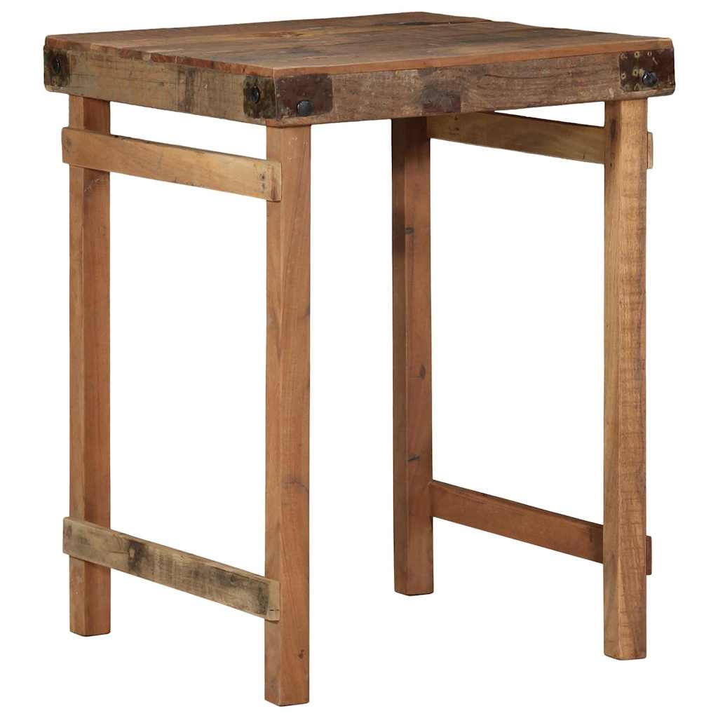 Esstisch Braun 60 x 55 x 76 cm recyceltes Massivholz