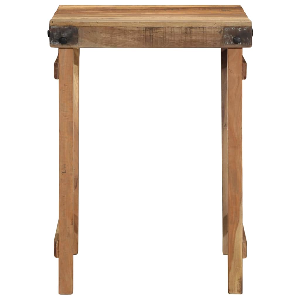 Esstisch Braun 60 x 55 x 76 cm recyceltes Massivholz
