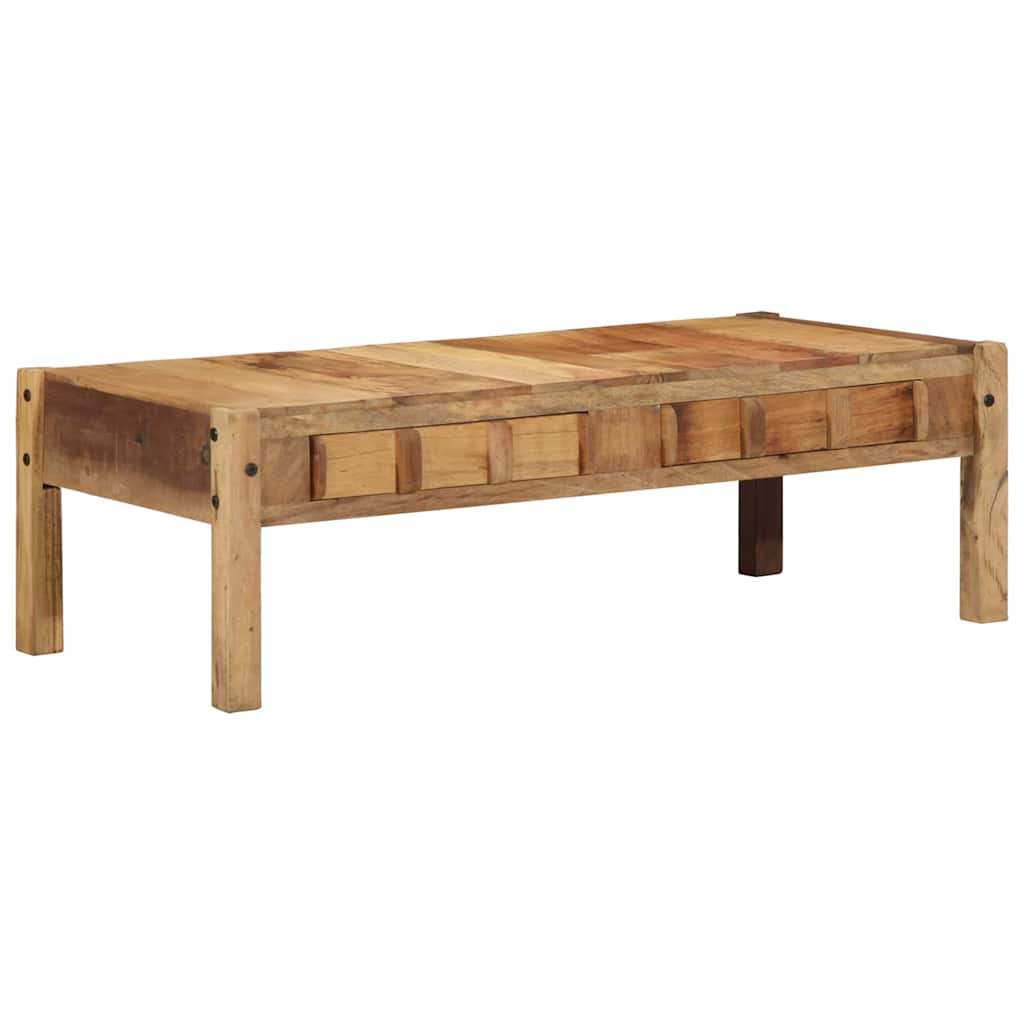 Couchtisch Braun 110 x 55 x 35 cm Massivholz Altholz