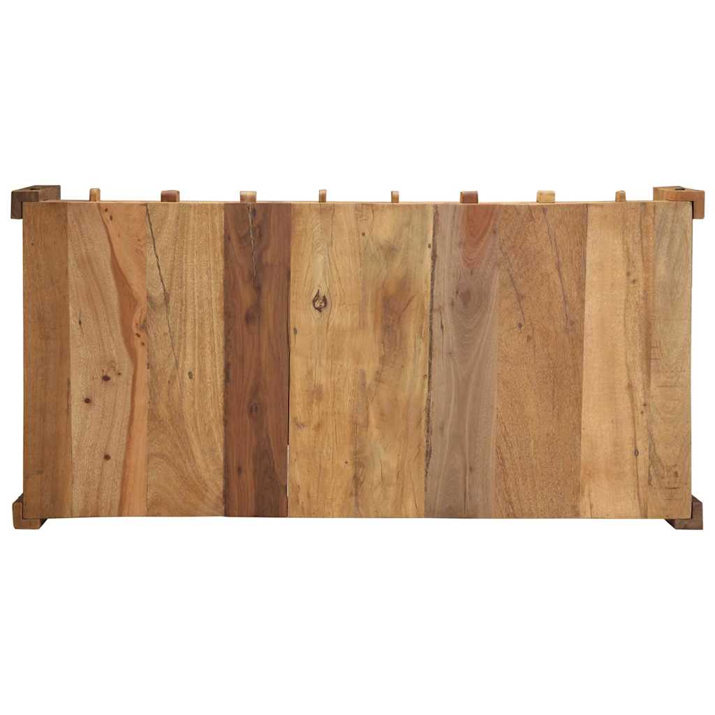 Couchtisch Braun 110 x 55 x 35 cm Massivholz Altholz