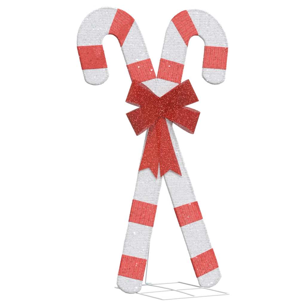 Candy cane Christmas decoration 50 LEDs warm white