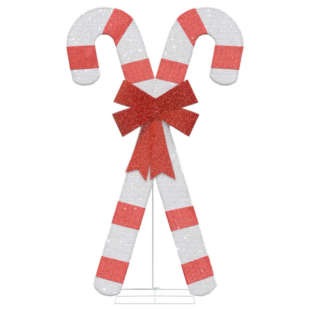 Candy cane Christmas decoration 50 LEDs warm white