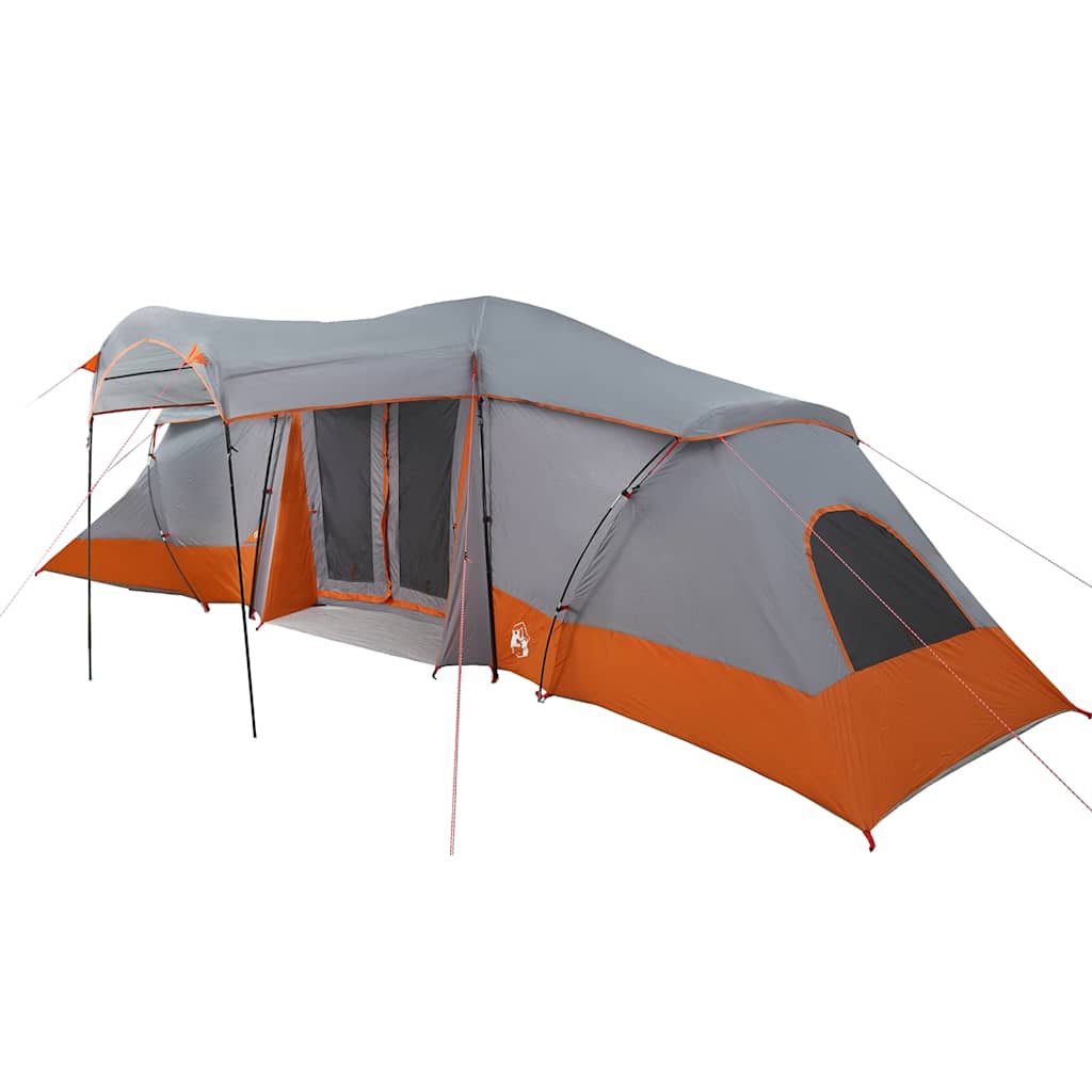 Zelte mit Dach Grau und Orange 721 x 335 x 212 cm Polyester