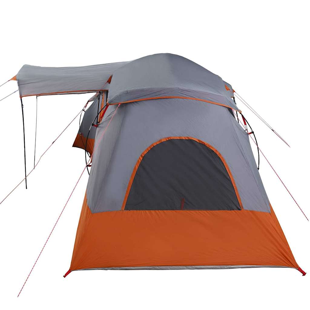 Zelte mit Dach Grau und Orange 721 x 335 x 212 cm Polyester