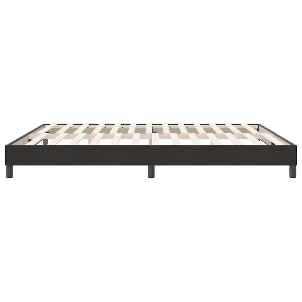 Boxspringbett ohne Matratze Schwarz 180x210 cm Samt