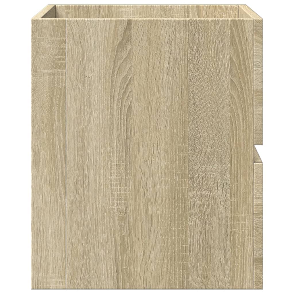 Washbasin base cabinet Sonoma oak 41x38.5x45cm wood material