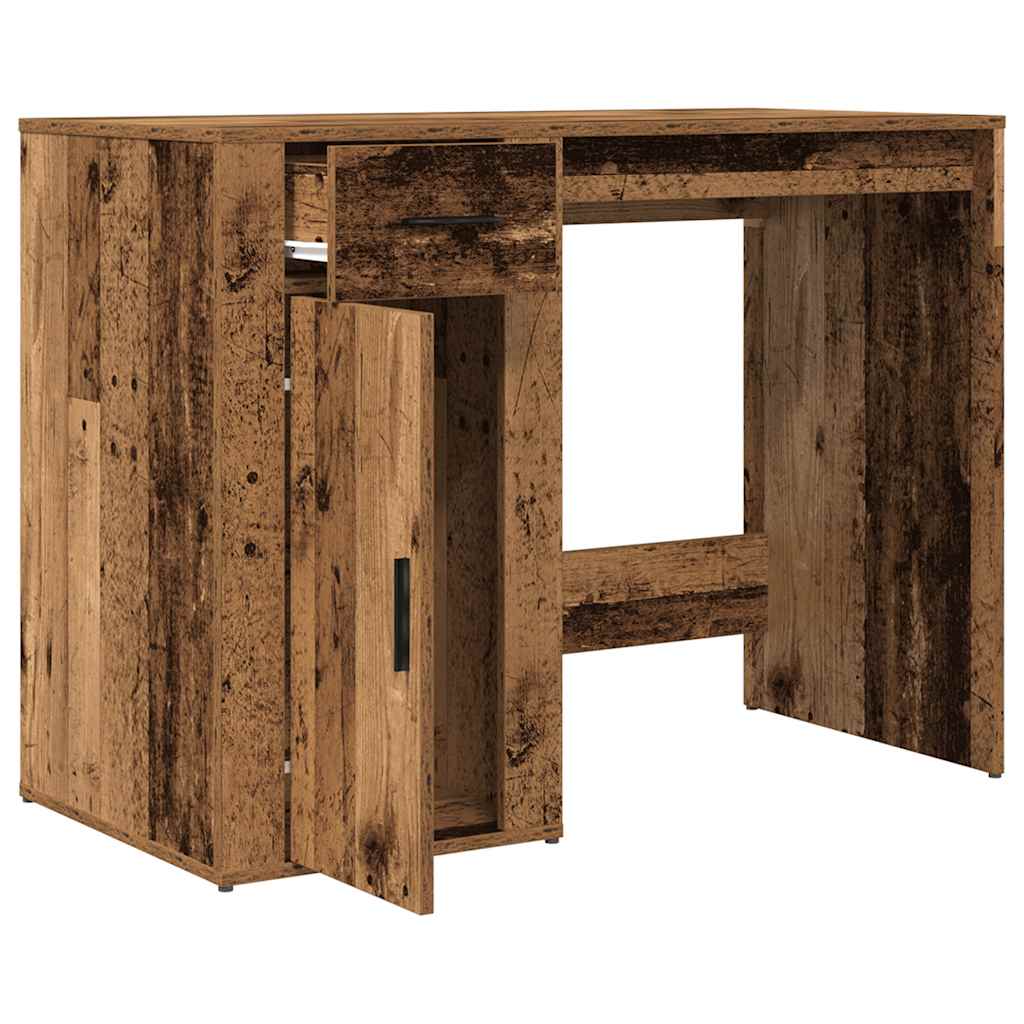 Desk old wood look 100x49x75 cm wood material