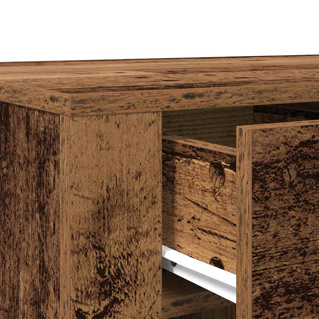 Desk old wood look 100x49x75 cm wood material