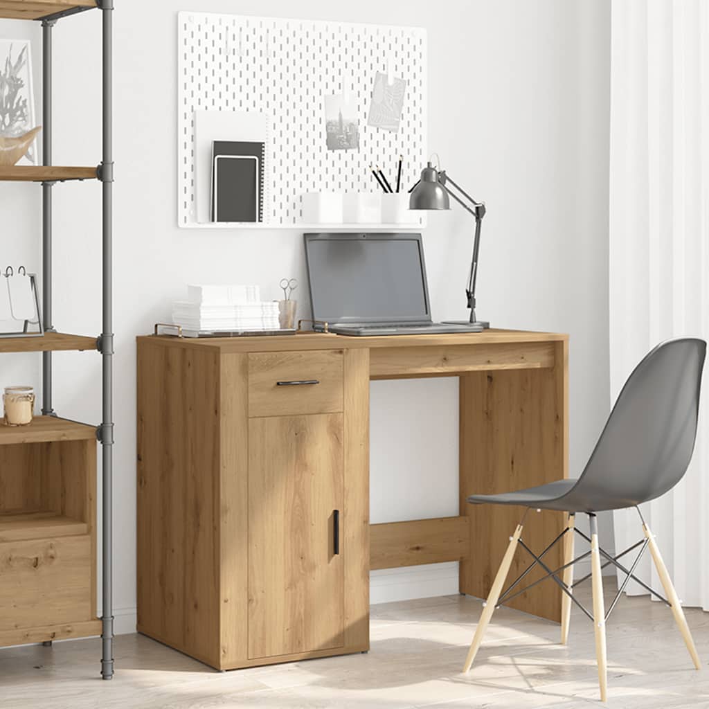 Desk Artisan Oak 100x49x75 cm Wood Material