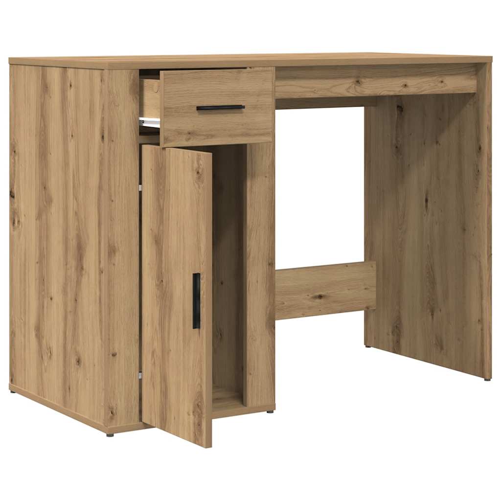 Desk Artisan Oak 100x49x75 cm Wood Material